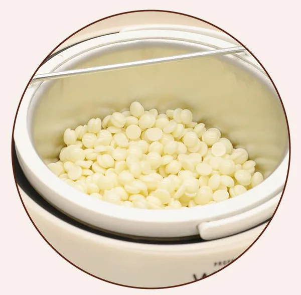 YL-WAX004 with beans in pot, 500ml
